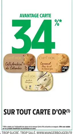 Intermarché Contact CARTE D'OR offre