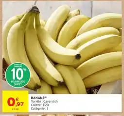 Intermarché Contact Banane offre
