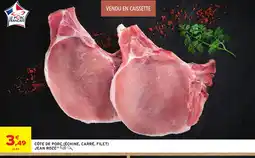 Intermarché Contact JEAN ROZÉ Côte de porc (échine, carré, filet) offre