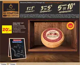 Intermarché Contact ISTARA Ossau iraty aop offre