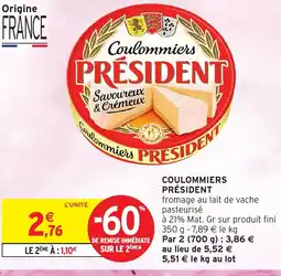 Intermarché Contact PRÉSIDENT Coulommiers offre