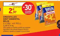 Intermarché Contact BELIN Croustilles goût emmental offre