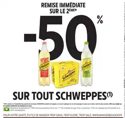 Intermarché Contact SCHWEPPES offre