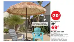 Bi1 Parasol droit lucie offre