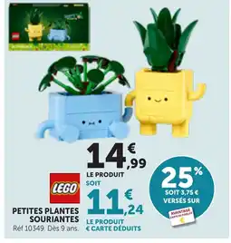 Bi1 LEGO Petites plantes souriantes offre