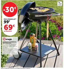Bi1 SOMAGIC Barbecue à charbon de bois brighton offre
