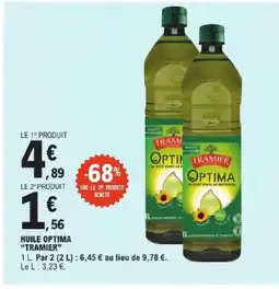 E.Leclerc Express TRAMIER Huile optima offre