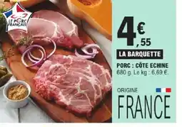 E.Leclerc Express Porc: côte echine offre