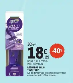E.Leclerc Express SWIFFER Recharge balai offre