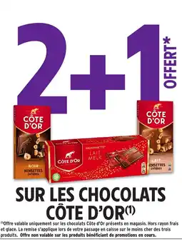 Intermarché Hyper CÔTE D'OR Sur les chocolat offre
