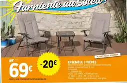 E.Leclerc ENSEMBLE 3 PIÈCES offre