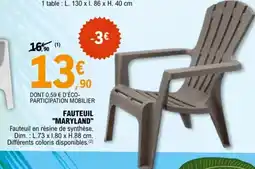 E.Leclerc FAUTEUIL MARYLAND offre