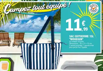 SAC ISOTHERME WOODSUN