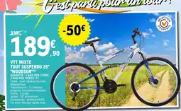 E.Leclerc VTT MIXTE TOUT SUSPENDU 26 WOODSUN offre