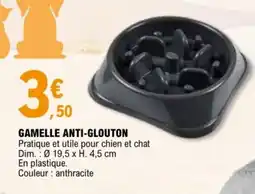 E.Leclerc GAMELLE ANTI-GLOUTON offre