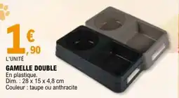 E.Leclerc GAMELLE DOUBLE offre
