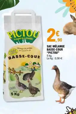 E.Leclerc SAC MÉLANGE BASSE-COUR PICTOU offre