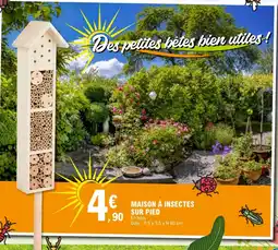 E.Leclerc MAISON À INSECTES SUR PIED offre