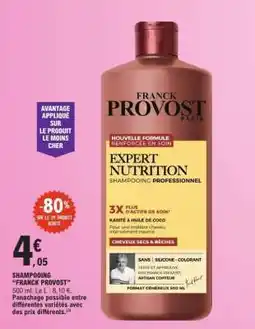 E.Leclerc Shampooing Franck Provost offre