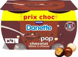 Auchan Danone danette pop offre