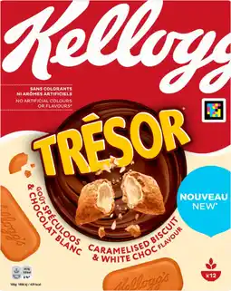 Auchan Kellogg s céréales spéculoos trésor kellogg's offre