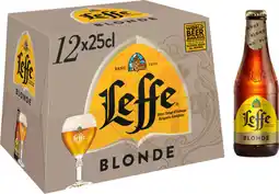 Auchan Abbaye de leffe bière blonde leffe offre