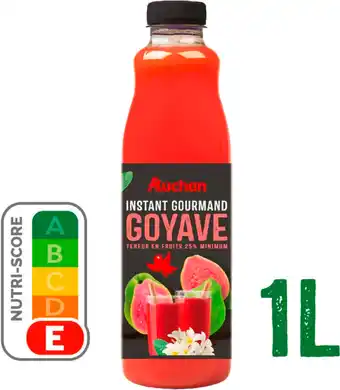 Auchan Auchan nectar gourmand goyave auchan offre