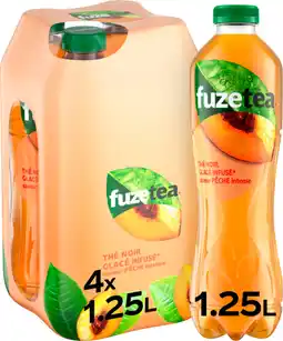 Auchan Fuze tea fuze tea pêche offre