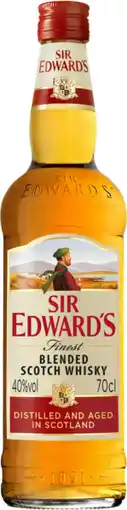 Auchan Sir edwards whisky sir edwards wood cask offre