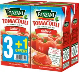 Auchan Panzani sauce tomate tomacouli offre
