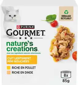 Auchan Purina filets de poulet et dinde pour chat purina offre