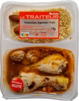 Auchan Auchan couscous aux légumes frais et semoule auchan le traiteur offre