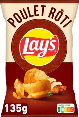 Auchan Lay s chips saveur poulet rôti lay's offre