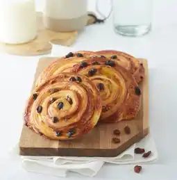 Auchan Sans marque pains aux raisins pur beurre offre