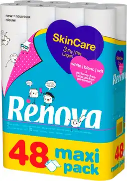 Auchan Renova papier toilette skincare renova offre