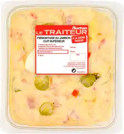 Auchan Auchan salade piémontaise au jambon supérieur offre