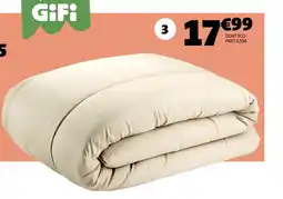 Gifi Gifi couette embossée 1 personne offre