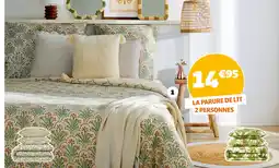 Gifi La parure de lit 2 personnes offre