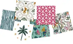 Auchan Actuel les 20 serviettes 3 plis 33 cm actuel offre