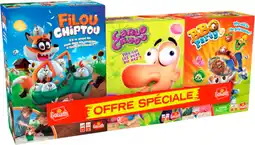 Auchan Goliath filou chiptou + carlo crado+ barbecue party offre