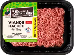 Auchan Supermarché La nouvelle agriculture viande hachée pur bœuf la nouvelle agriculture offre