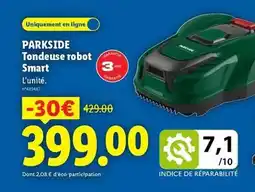 Lidl Parkside - tondeuse robot smart offre