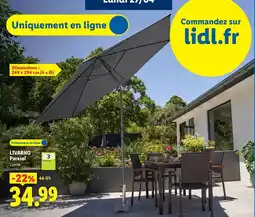 Lidl Livarno - parasol offre