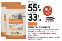 E.Leclerc Brico Signal - croquettes chien adulte offre
