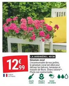 Gamm vert Avril - la jardinière offre