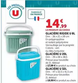 Super U U - glacière rigide 8l offre
