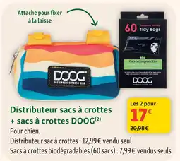 Maxi Zoo Doog distributeur sacs à crottes offre