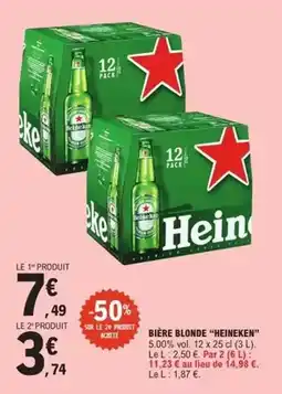 E.Leclerc Express Heineken - bière blonde offre