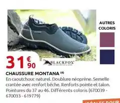 Rural Master Montana - chaussure offre