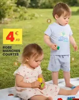 Stokomani Robe manches courtes offre